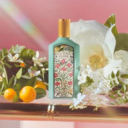 Gucci Flora Gorgeous Jasmine edp Остаток с флаконом 25 мл, тестер без крышки